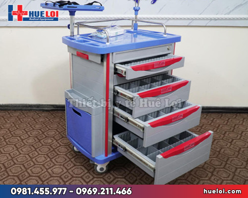 Xe đẩy thuốc y tế cao cấp